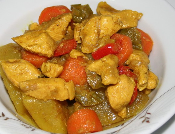 Chicken Curry in the Oven