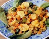 Easy vegetable curry for 2 people